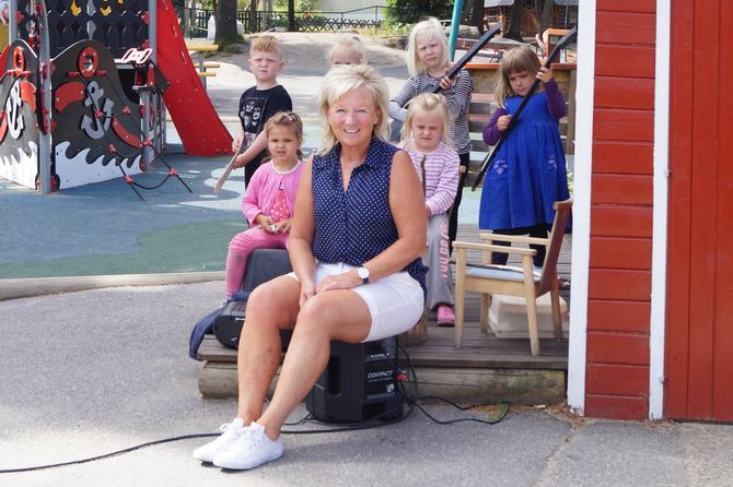 Styrer i Trondalen barnehage i Fredrikstad, Kristin Epland.
