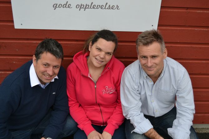 Eventus-teamet. Eier Kjetil Tuvin Hopen, utviklingssjef Monica Westrebø Basberg og administrerende direktør Thomas Hopland.