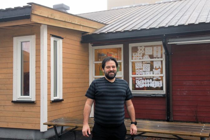Nils-Ole Vollan er daglig leder i Lindebergstua Kanvas barnehage.