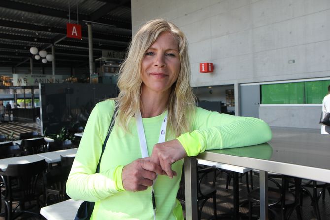 Styrer Lise Lauvik i Langøy friluftsbarnehage.