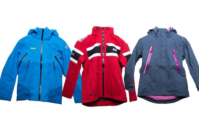 Jakkene fra Bergans, Helly Hansen og Stormberg får stryk i testen.