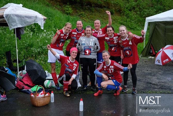Lillehammer barnehage vant dameklassen.