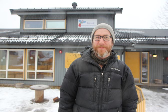 Styrer Øystein Gjønnes i Rønvik Menighetsbarnehage.