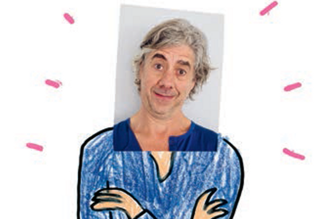 Den franske forfatteren og illustratøren Herve Tullet.