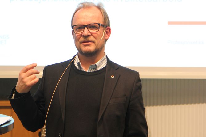 Leder i Utdanningsforbundet i Nord-Trøndelag, Bjørn Wiik.