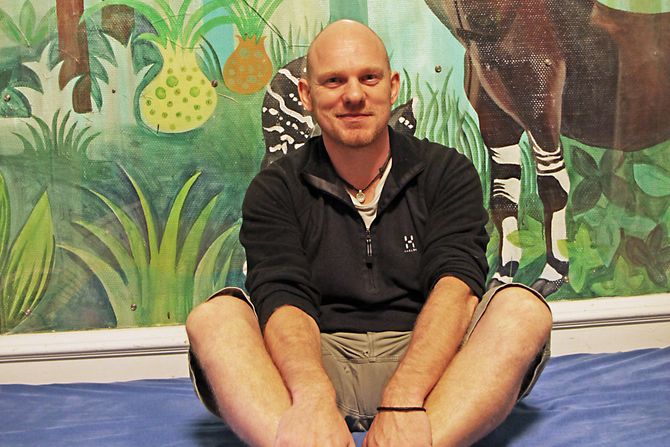 Tajs Køngerskov, pedagog i Torup barnehage.