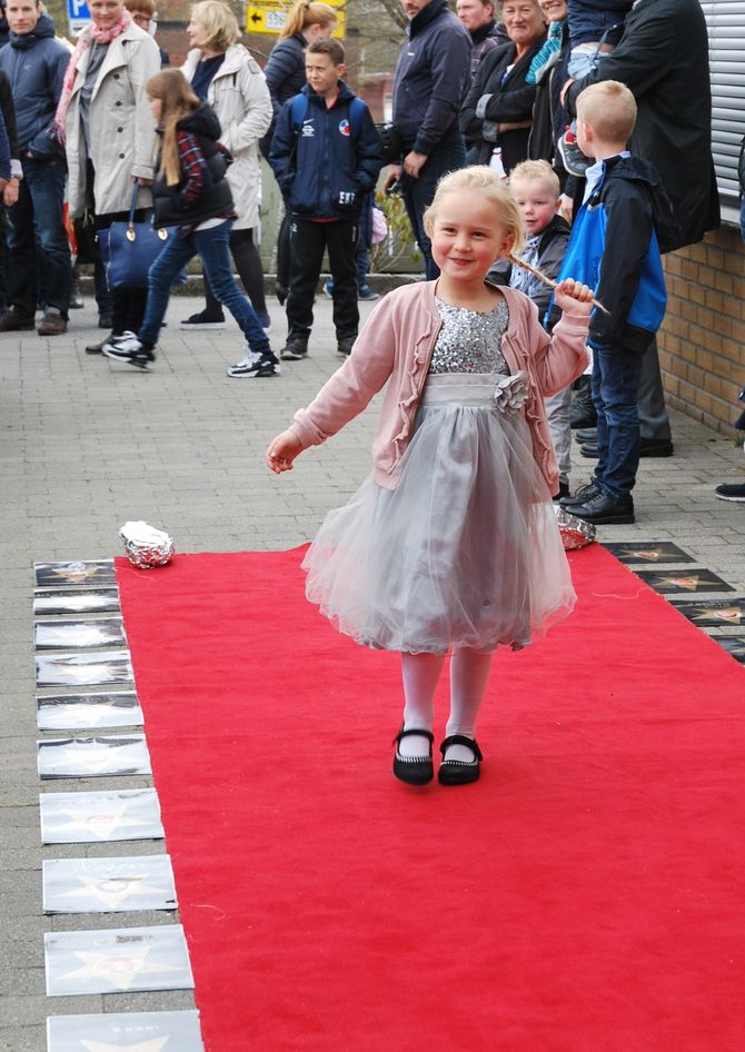 The walk of fame.