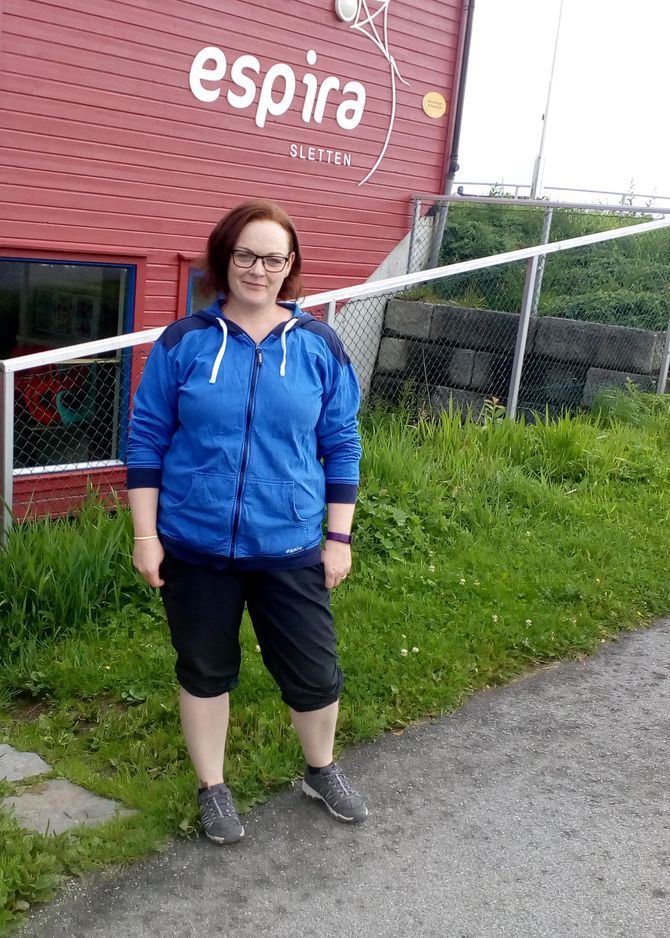 Styrerassistent Lidun Ovesen i Espira Sletten barnehage i Karmøy.