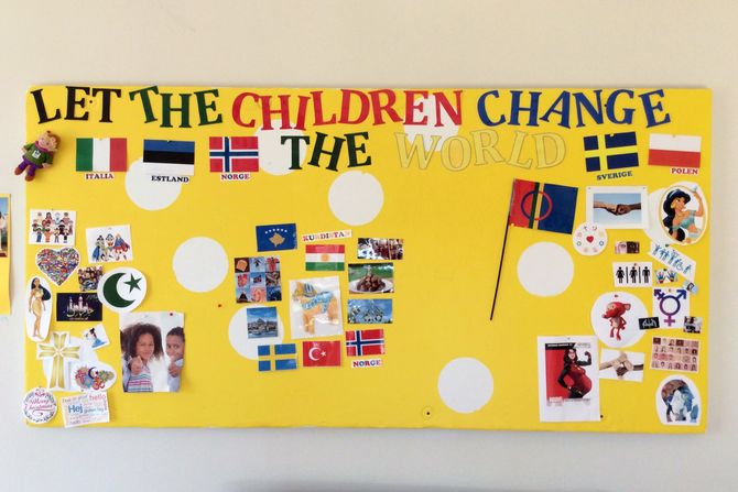 Prosjektet har fått navnet «Let the children change the world».