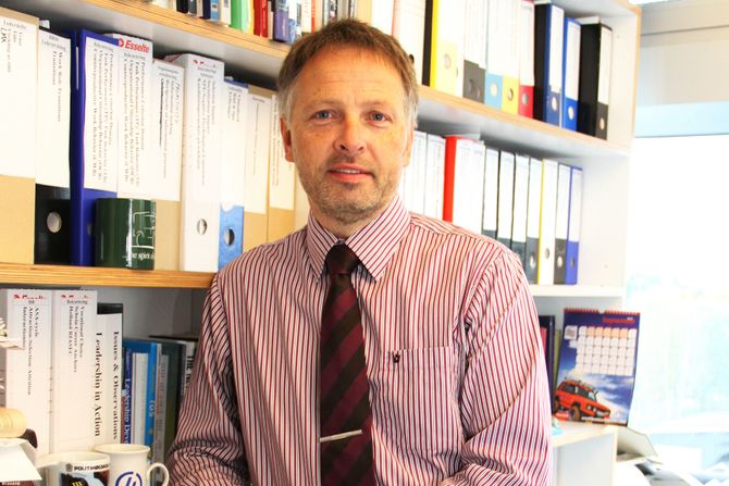 Frode Hübertz Haaland, førsteamanuensis ved avdeling for språk, økonomi og samfunnsfag ved Høgskolen i Østfold.