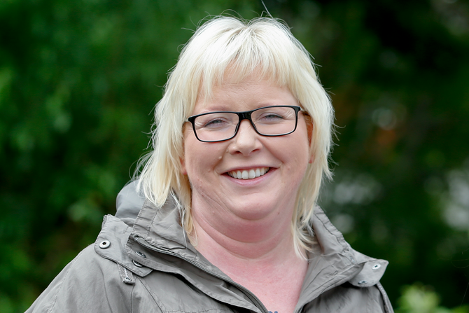 Styrer Elin Bauge Dybdahl i Amanda barnehage i Haugesund.