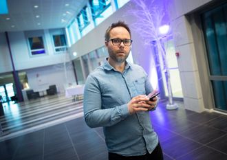 Klubbleder Johan Prestvik i Trønder-Avisa.