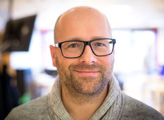 Redaktør Lars Østraat i Trønderbladet.