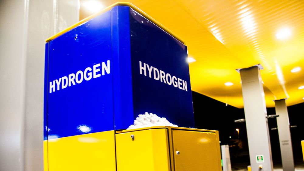 Hydrogenstasjon i Bergen.
