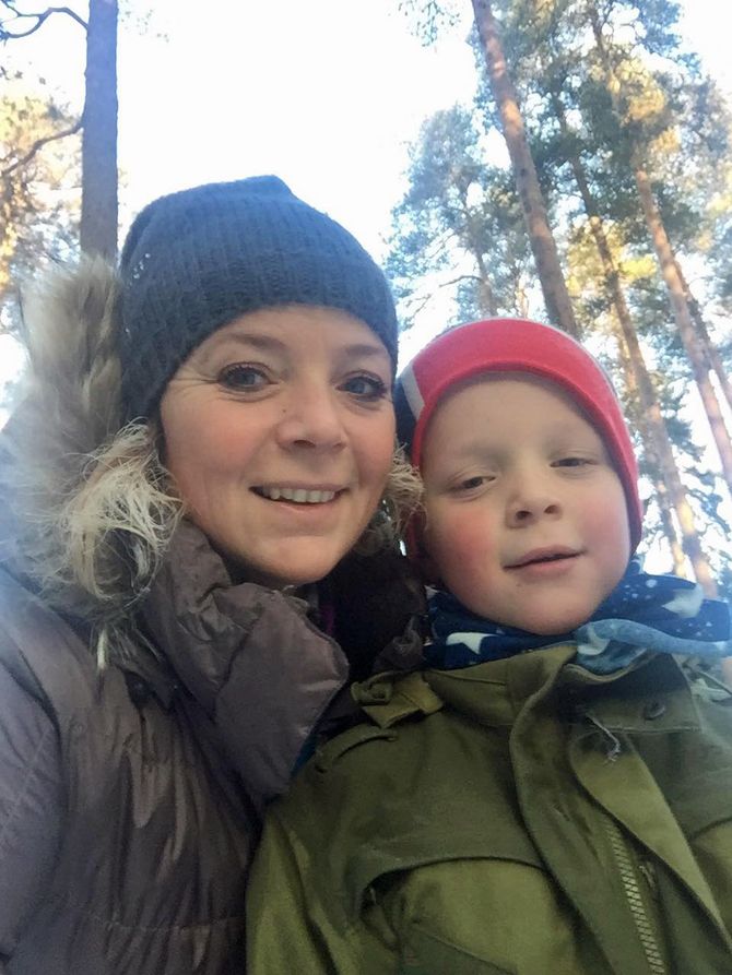Styrer Elin Storsveen var nylig i Beijiing for å fortelle hvordan de jobber i Flekkenga gårds- og naturbarnehage.