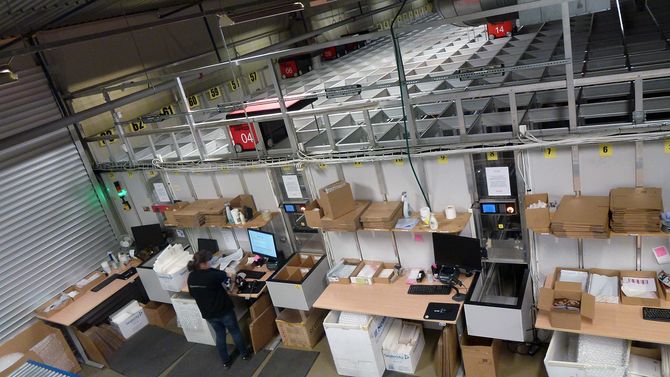 Komplett Apotek Lager Autostore