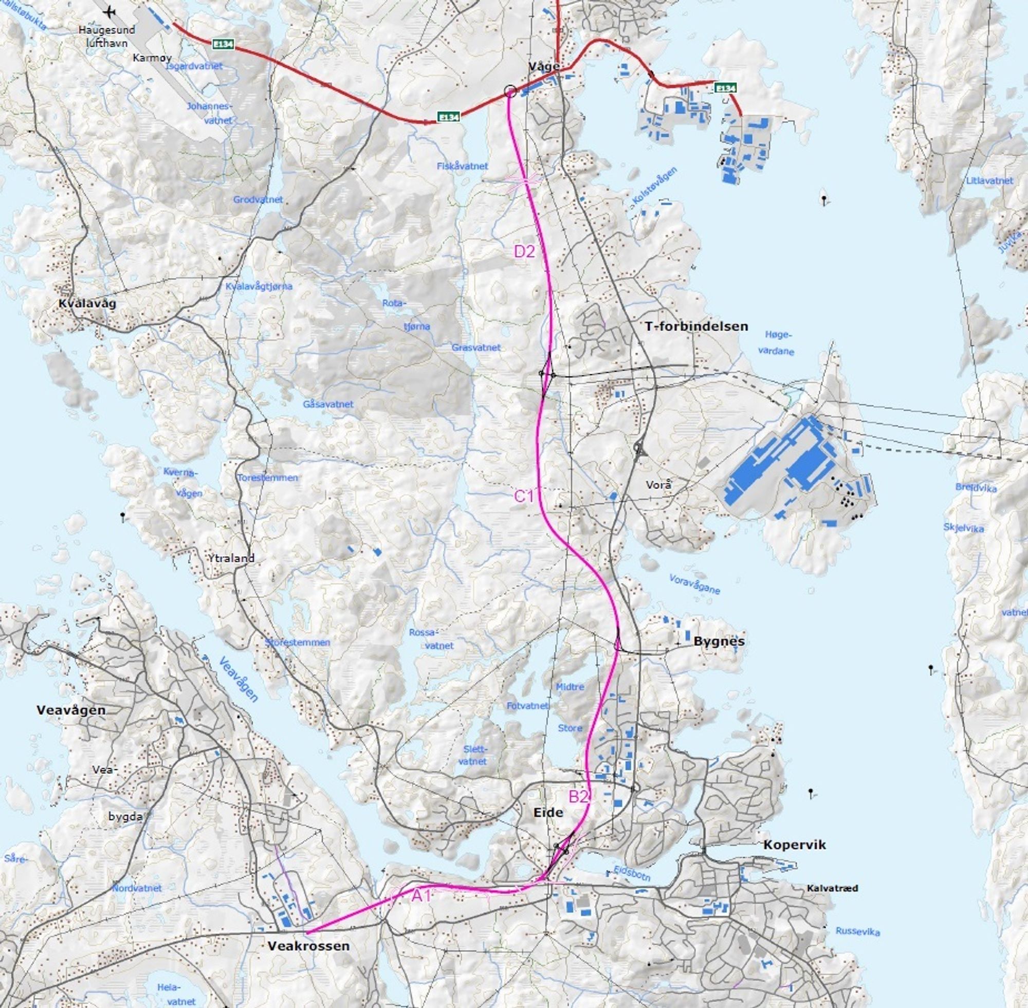 Regjeringen åpner for bygging av omstridt vei på Karmøy