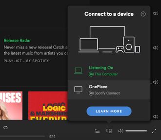 Du kan strømme fra blant annet Spotify og Youtube direkte til Oneplace-boksen.