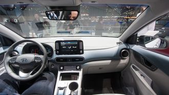Hyundai Kona interiør.