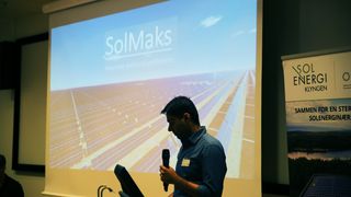 Han vil øke produksjonen fra solparker med to prosent med en algoritme