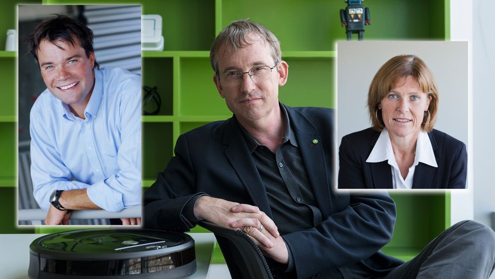Vegard Wollan (fra venstre), Colin Angle og Anne Marit Pangengstuen forteller hva den mest betydningsfulle læringen under egen studietid var.