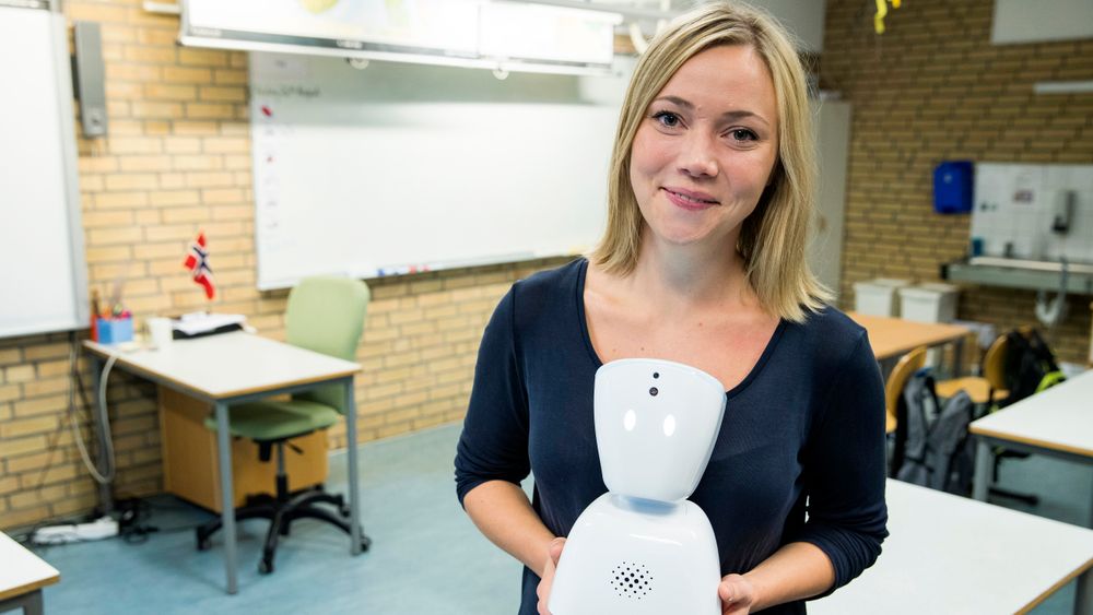 Karen Dolva hoppet av studiene i 2014. I 2015 startet hun No Isolation, som har vokst til et selskap med rundt 60 ansatte. Her fra Hvalstad i 2016.