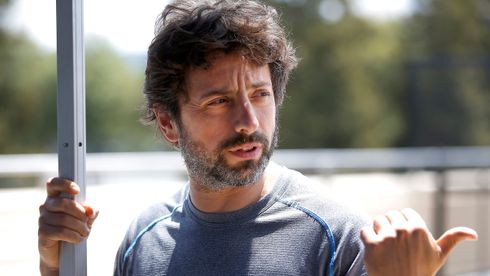 Sergey Brin fotografert under et arrangement Mountain View, California, i mai 2015.