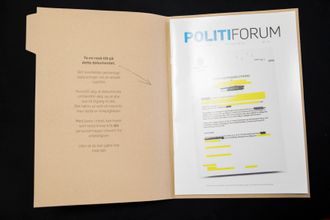 Politiforums utgave som kommer ut 3. mai 2018