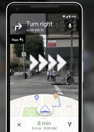 Google Maps kommer snart med bedre navigasjon for fotgjengere.