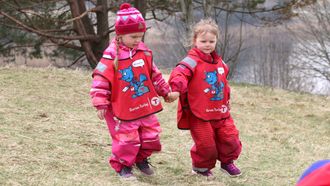 Bogafjellbakken naturbarnehage i Sandnes. Daglig leder Anne Bente Bell.
