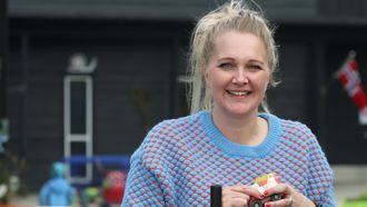 Bogafjellbakken naturbarnehage i Sandnes. Daglig leder Anne Bente Bell.