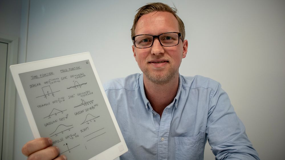 Papirløst: Kommunikasjonsdirektør i reMarkable, Henrik Faller tror det norsk selskapet kommer til å vokse mye i årene som kommer.