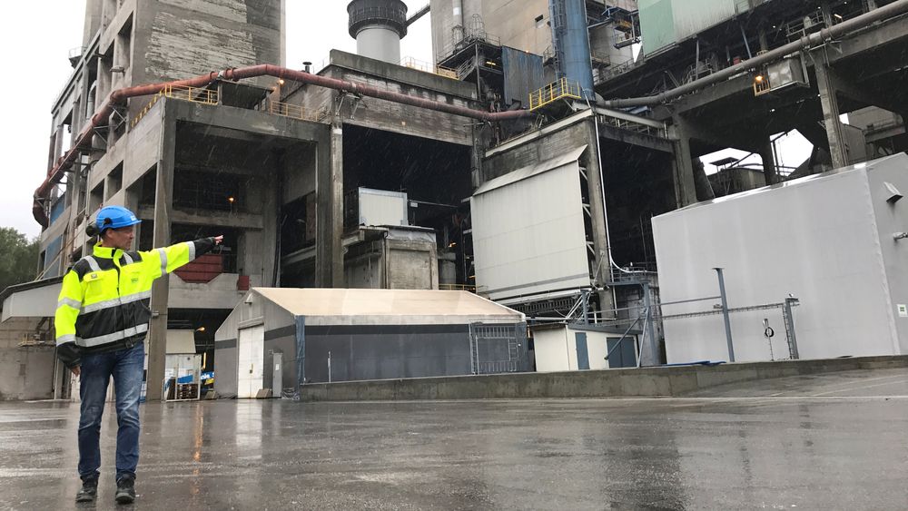 Norges største sementfabrikk, Norcem, får støtte til et forprosjekt for planene om CO2-håndtering.
