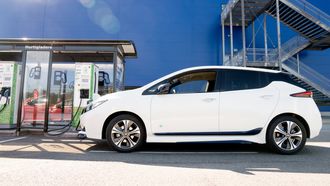 NISSAN Leaf Quick Charger.