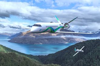 Zunum er en av aktørene som jobber med å utvikle elektriske fly.