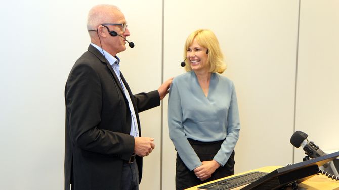 Anne Lindboe ny administrerende direktør i PBL. Arild M. Olsen.