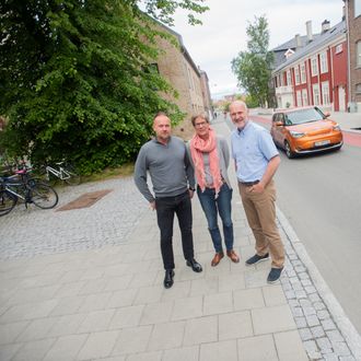 Store fordeler: Disse tre mener framtidens drivstoff heter biogass selv om norske politikere snakker mest om hydrogen og elektrisitet. Fra venstre mot høyre: Håvard Wollan, Karen Sund og Paal Jahre Nilsen.