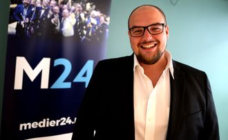 Ansvarlig redaktør og daglig leder Erik Waatland i Medier24.