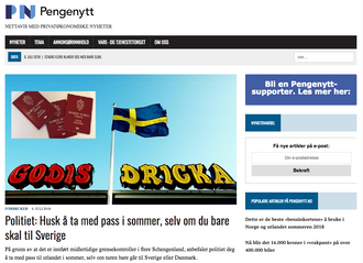 Faksimile fra Pengenytt.no
