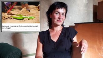 Firebarnsmor, forfatter og lektor Inger-Lise Køltzow delte kronikken "Barnefri - stjeler tid" i debatten om danske foreldre som selv tar ferie, men holder barna i barnehagen.