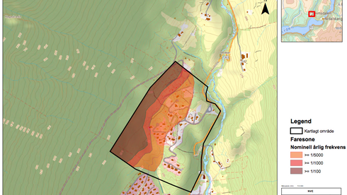 Detaljert geologisk kartlegging skal trygge nybygg i bratt terreng