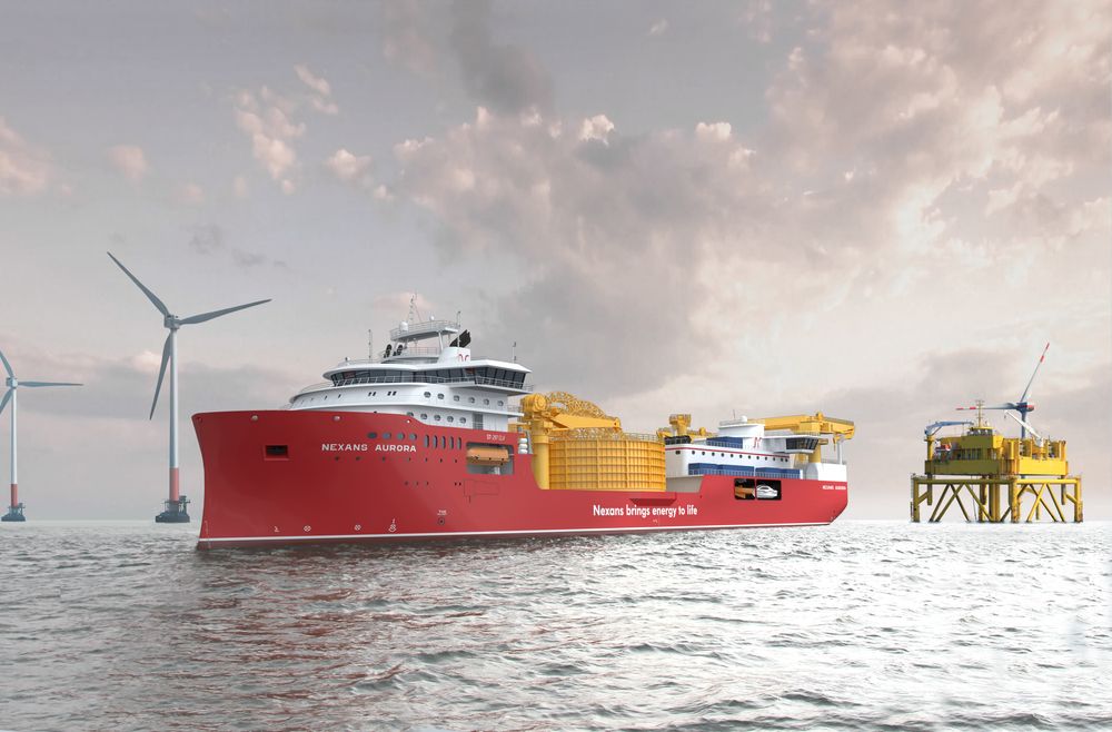 Skipsteknisk har designet kabelleggingsfartøyet på nesten 150 meters lengde for Nexans Subsea Operations . Ulstein verft fikk byggekontrakten i juli 2018.