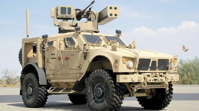USA ruster opp forsvaret med nytt kjøretøy for å skyte ned droner