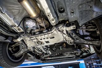 BNOX-systemet ettermontert på en eldre Volkswagen Passat.