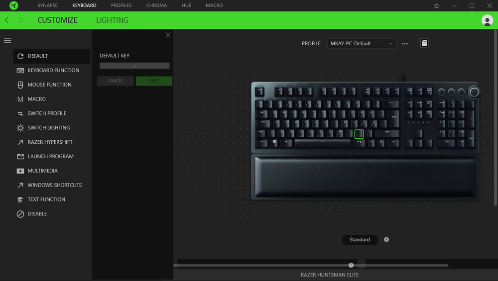 TEST: Razer Huntsman Elite Gamer.no TEST: Razer Huntsman Elite Gamer.no