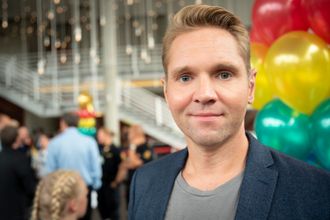 Programleder Jens Christian Nørve i Åsted Norge på TV 2
