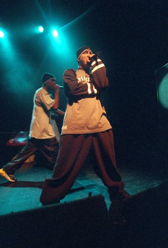 Eminem på sin første konsert i Oslo i 1999