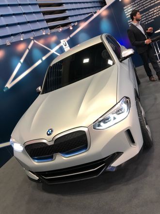 BMW iX3 på ONS i Stavanger.