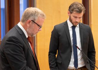 Jon Wessel-Aas og Vegar Waage. Foto.