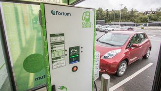 Hurtiglader fra Fortum Charge & Drive.